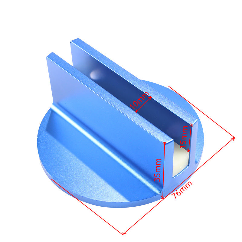 🌞SUPER-SOMMER-ANGEBOTE 🔥Wagenheber-Unterlage mit Schlitz – universell magnetisch, Rahmenschienenschutz