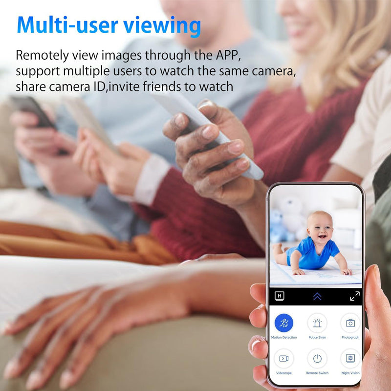 📢📢50 % RABATT !! ⏰🏆 HD-Überwachungskamera mit 1080p-Auflösung, magnetischer Halterung, Nachtsichtfunktion und Bewegungserkennung