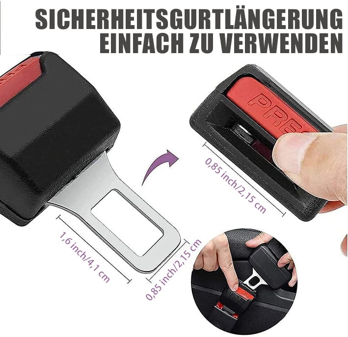 ⏳Cyber Monday Blitzangebot💥🚗Auto-Gurtschloss-Verlängerung, Sicherheitsgurt-Clips🎁