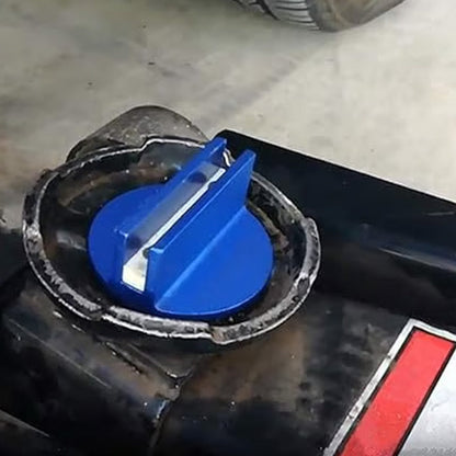 🌞SUPER-SOMMER-ANGEBOTE 🔥Wagenheber-Unterlage mit Schlitz – universell magnetisch, Rahmenschienenschutz