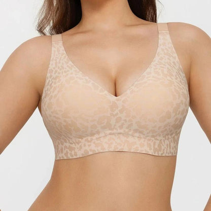 🎀Zeitbegrenztes Angebot：50 % Rabatt 💕  – der ultra-bequeme, drahtlose Damen-BH: nahtlos, Tief-V & Push-Up（Zwei Artikel versandkostenfrei）