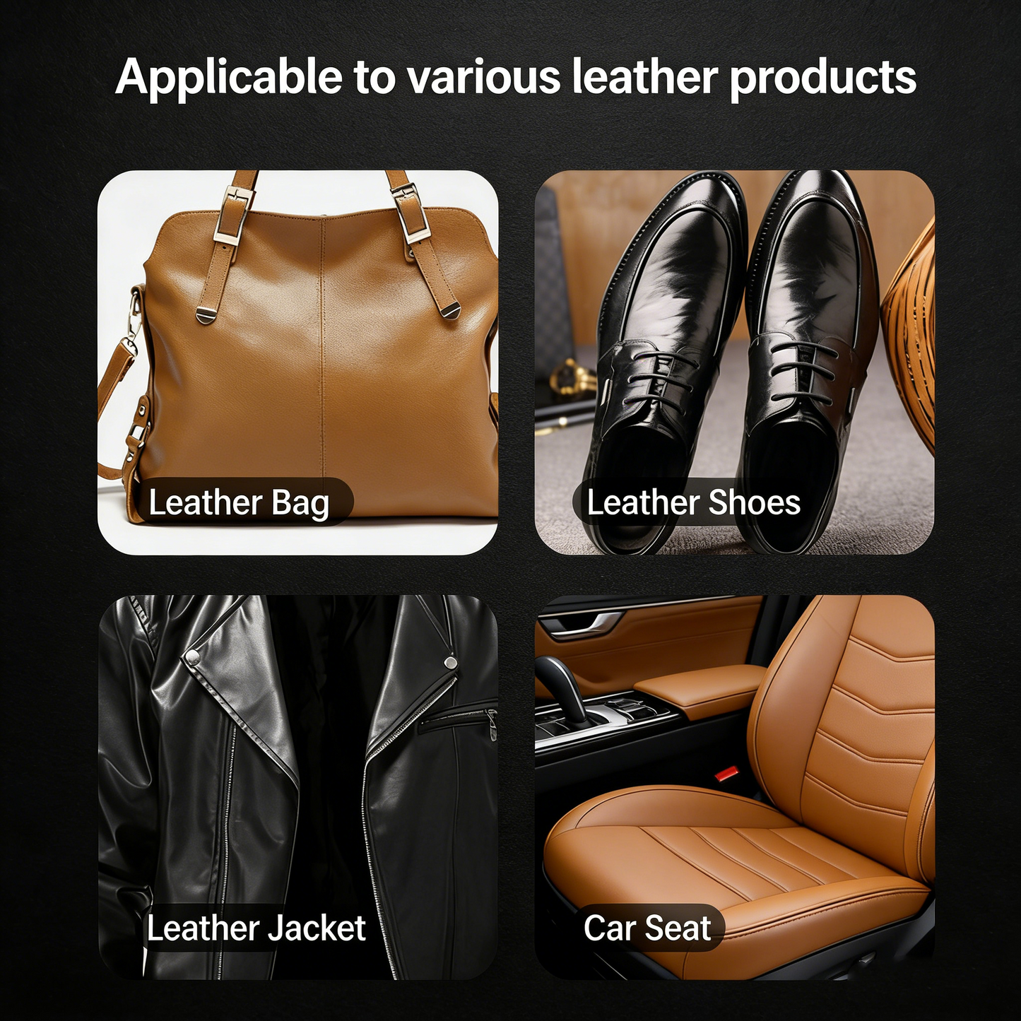 🎁Final Hours Flash Sale ￡14.99!!⚡ - BUY 1 GET 1 FREE!!✨Multi-use Leather Oil Care Brush- Easily Repair Leather Scratches🧼1