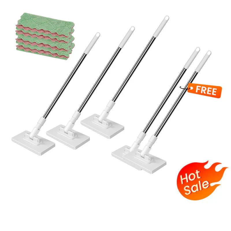 🎁 Kaufe 2, erhalte 1 GRATIS! 🧹✨ Einweg-Staubmopp mit 4 wiederverwendbaren Bezügen – Praktisch und effektiv 💥🌟