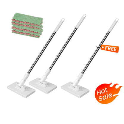 🎁 Kaufe 2, erhalte 1 GRATIS! 🧹✨ Einweg-Staubmopp mit 4 wiederverwendbaren Bezügen – Praktisch und effektiv 💥🌟