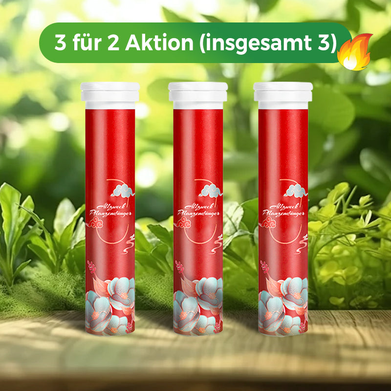 🔥Blumen glücklich machen – ganz ohne Aufwand!Bio-Dünger Tabletten | Langzeitwirkung für üppige Pflanzen | 50% Rabatt 🌱