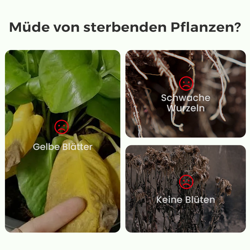 🔥Blumen glücklich machen – ganz ohne Aufwand!Bio-Dünger Tabletten | Langzeitwirkung für üppige Pflanzen | 50% Rabatt 🌱