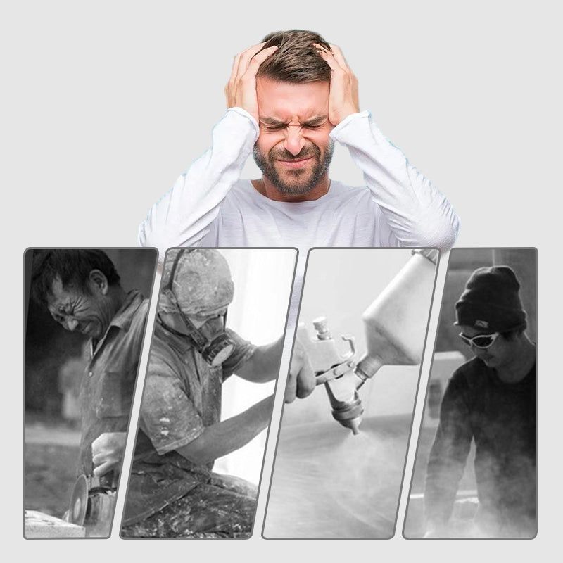 💎 40% RABATT! ⛑️ Aktivkohle-Anti-Staub-Doppeltank-Gasmaske – Doppelfilter, Gas- & Partikelschutz, inkl. Schutzbrille 🔥