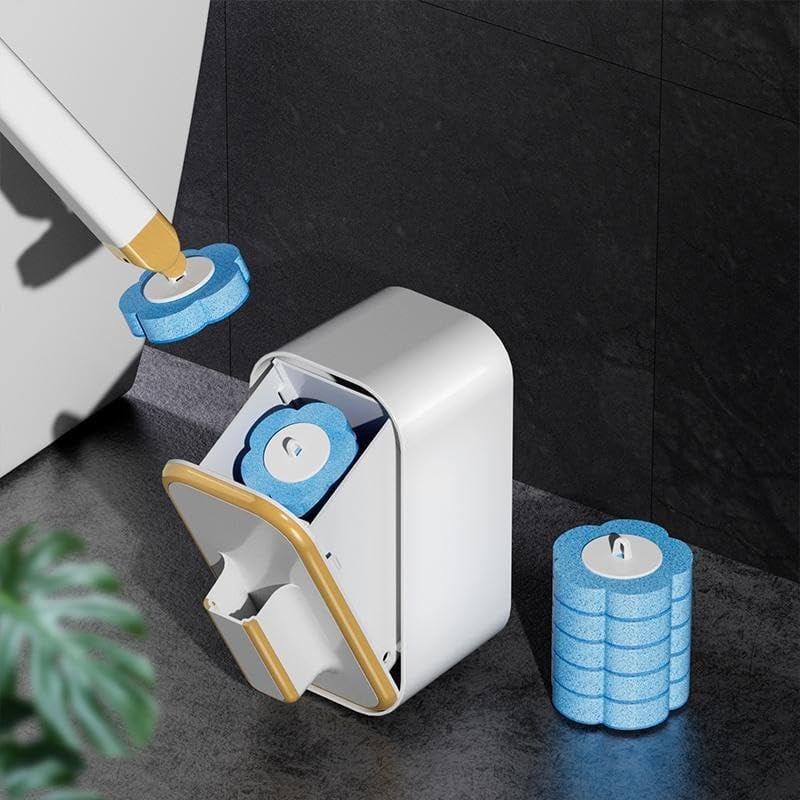 📢📢50 000+ VERKAUFT!🚽💦Innovatives Einweg-Toilettenbürstenset zur Wandmontage✨