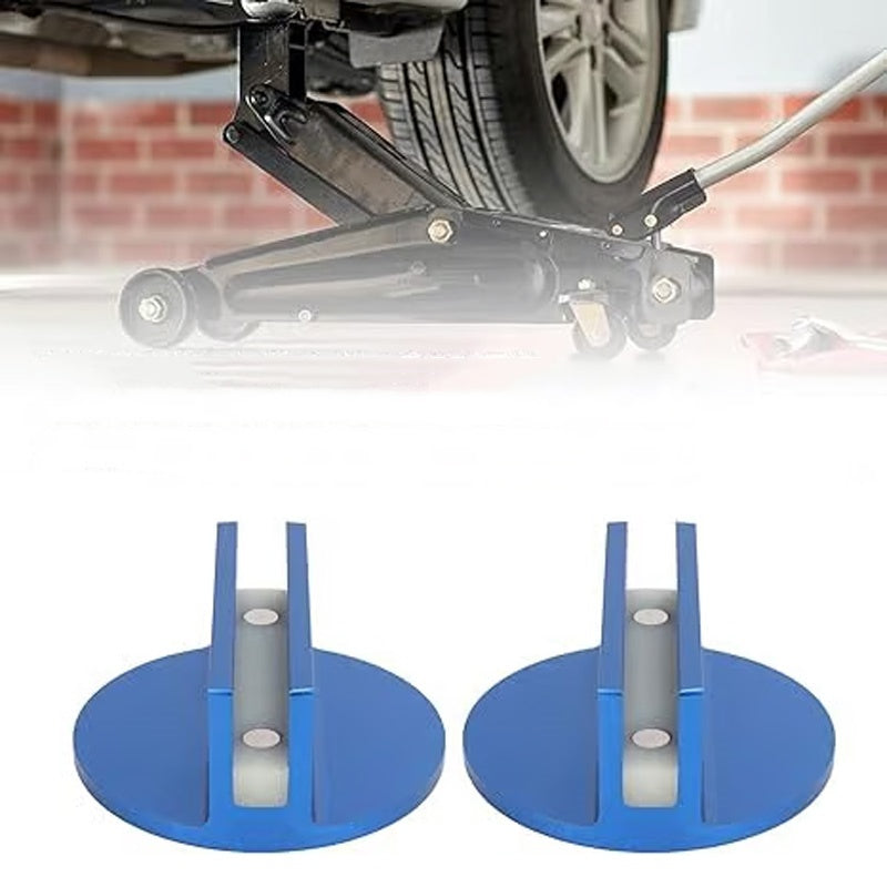 🌞SUPER-SOMMER-ANGEBOTE 🔥Wagenheber-Unterlage mit Schlitz – universell magnetisch, Rahmenschienenschutz