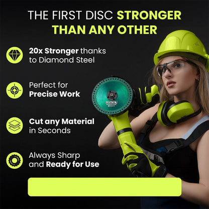 Multifunktionales Diamant-Sägeblatt für Winkelschleifer