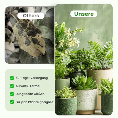 🔥Blumen glücklich machen – ganz ohne Aufwand!Bio-Dünger Tabletten | Langzeitwirkung für üppige Pflanzen | 50% Rabatt 🌱