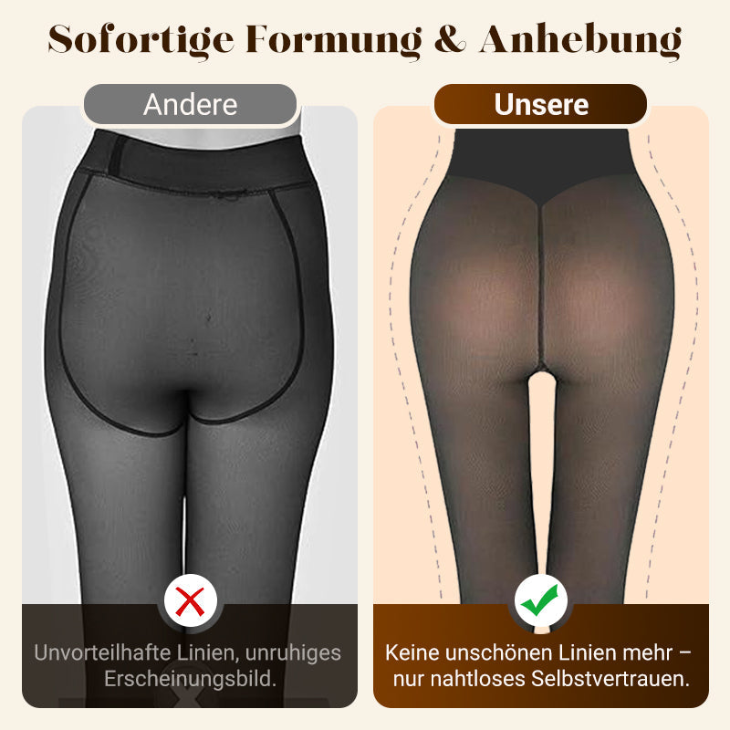 Pile-Leggings mit einer Naht für eine schöne Silhouette✨