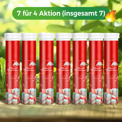 🔥Blumen glücklich machen – ganz ohne Aufwand!Bio-Dünger Tabletten | Langzeitwirkung für üppige Pflanzen | 50% Rabatt 🌱