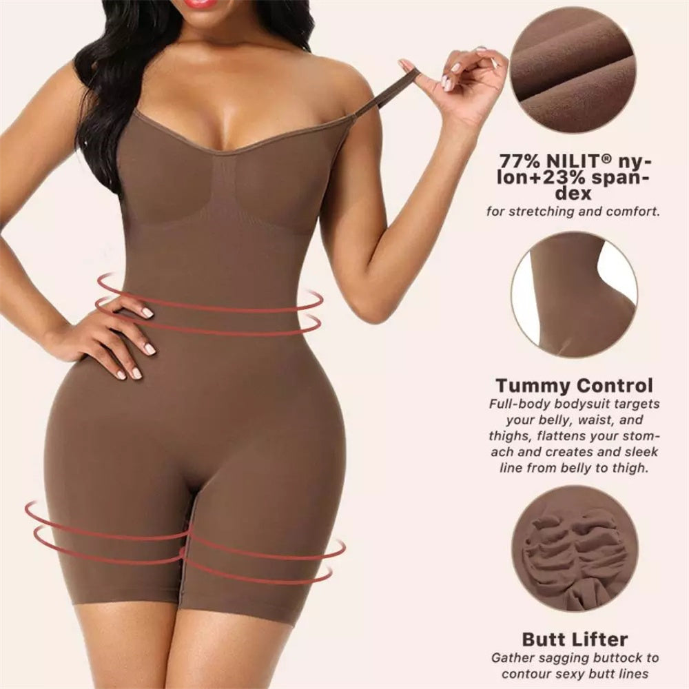 👗✨ Figurformender Bodysuit – Sanduhr-Silhouette + Ultimativer Komfort + Selbstvertrauen-Booster! ✨