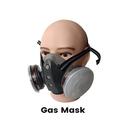 💎 40% RABATT! ⛑️ Aktivkohle-Anti-Staub-Doppeltank-Gasmaske – Doppelfilter, Gas- & Partikelschutz, inkl. Schutzbrille 🔥