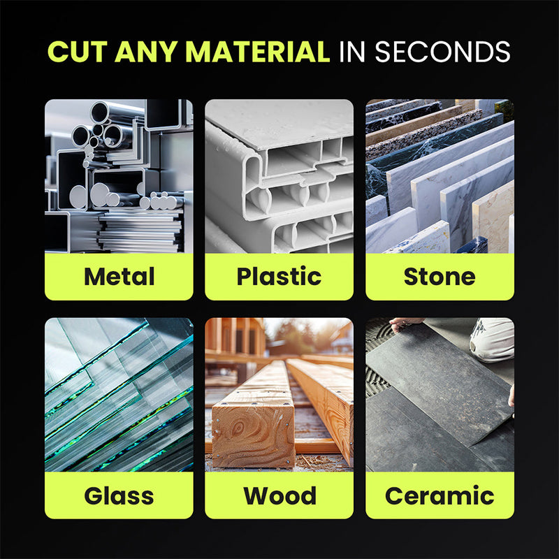 Multifunktionales Diamant-Sägeblatt für Winkelschleifer