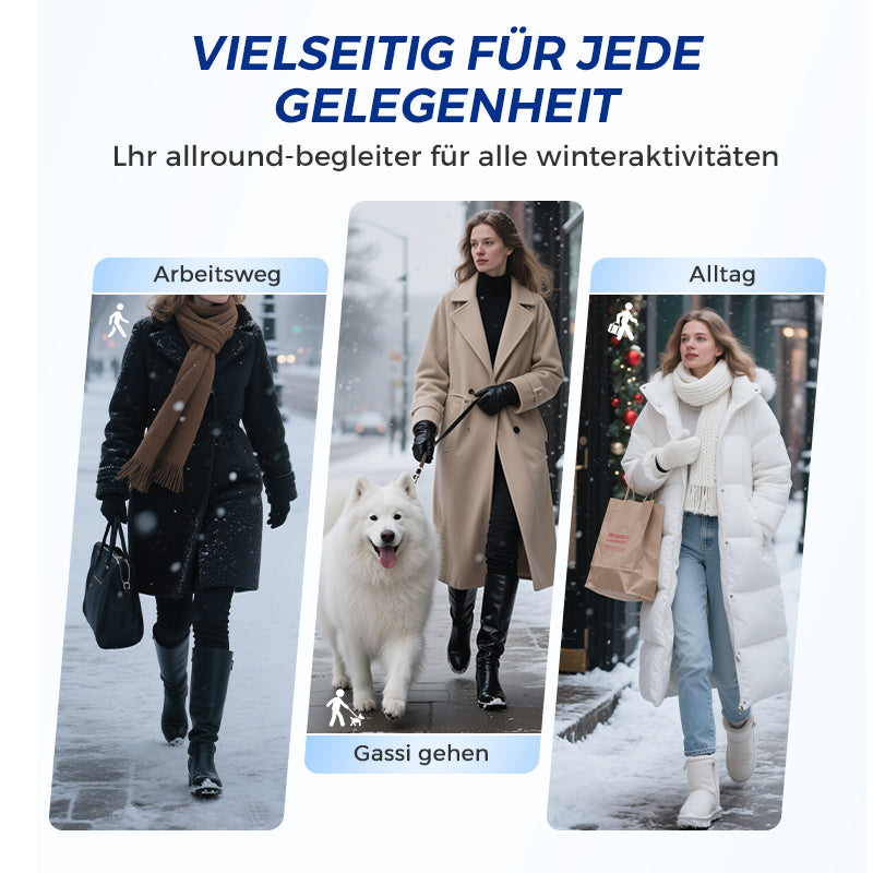Universelle 5-Zacken-Steigeisen für Schuhe und Stiefel
