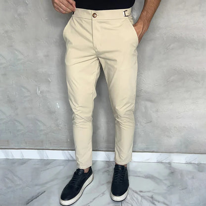 Stretchhose im Slim Fit für Herren