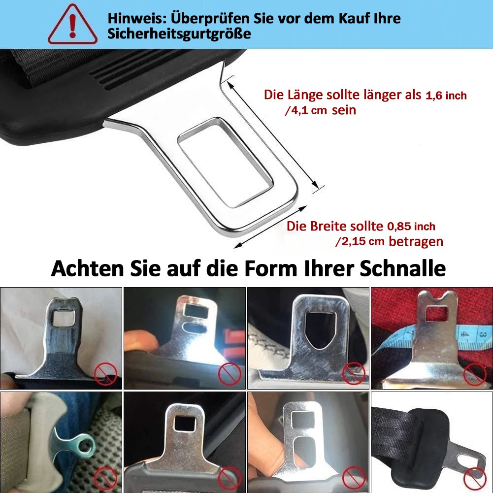 ⏳Cyber Monday Blitzangebot💥🚗Auto-Gurtschloss-Verlängerung, Sicherheitsgurt-Clips🎁