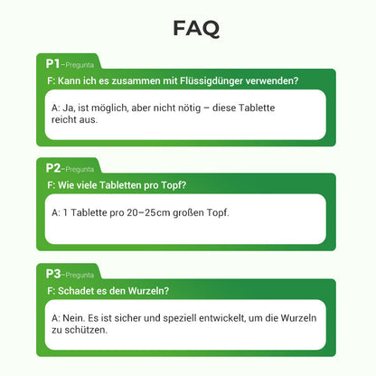 🔥Blumen glücklich machen – ganz ohne Aufwand!Bio-Dünger Tabletten | Langzeitwirkung für üppige Pflanzen | 50% Rabatt 🌱