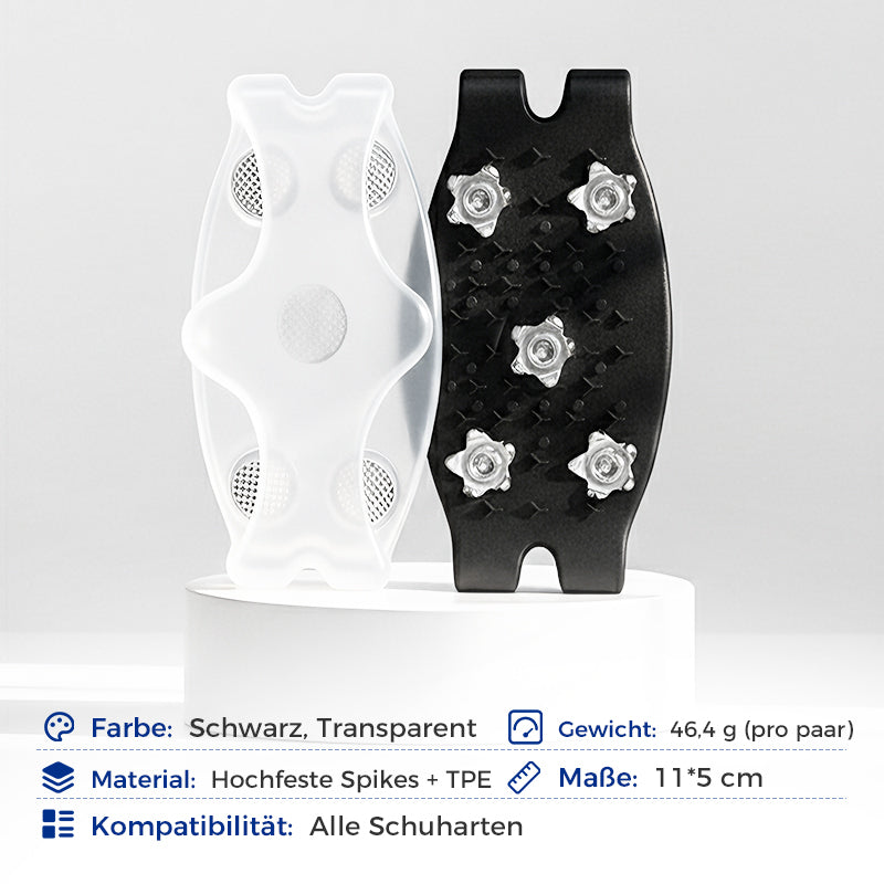 Universelle 5-Zacken-Steigeisen für Schuhe und Stiefel
