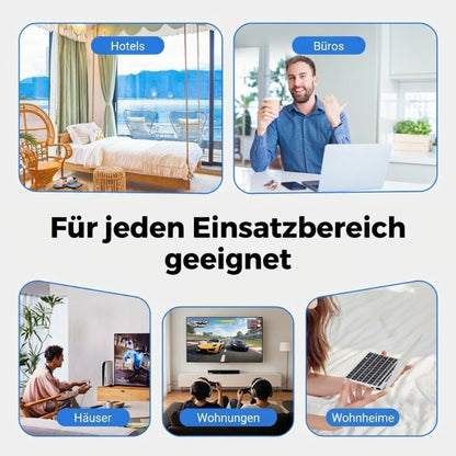 🎁 WLAN-Verstärker – 1200 Mbit/s, Dualband (5 GHz / 2,4 GHz) 📶 Maximale Signalverstärkung – stabile Verbindung im ganzen Haus!