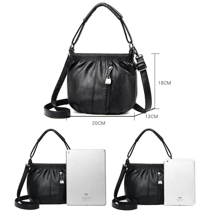 📢📢58 % Rabatt!! ⏰Damen Plissee-Handtasche aus weichem Material – Vielseitig tragbar als Hand-, Schulter- oder Umhängetasche 👜✨