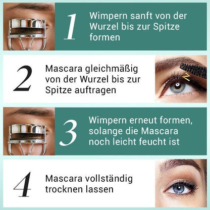 Wasserdichte & Schweißfeste Verlängerung & Curling Mascara
