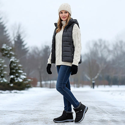 🔥LETZTER TAG DES SALE 50 % RABATT🔥Rutschfeste, warme Winter-Sneaker zum Hineinschlüpfen