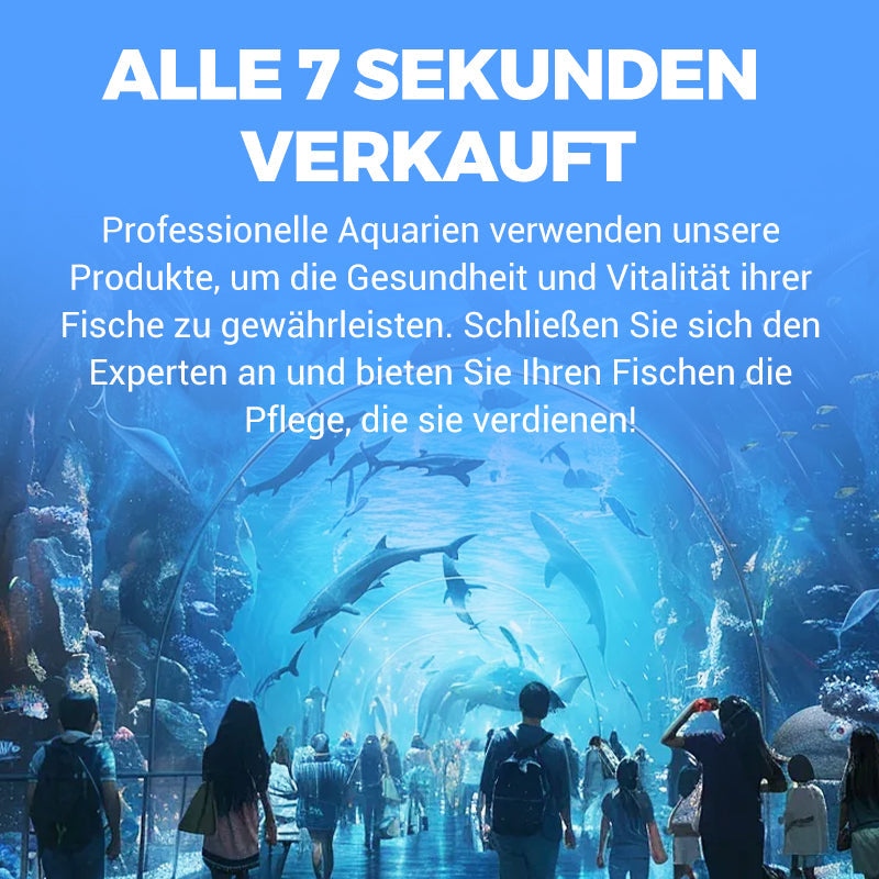♻️💧Leistungsstarke Wasserreinigungstablette für Aquarien