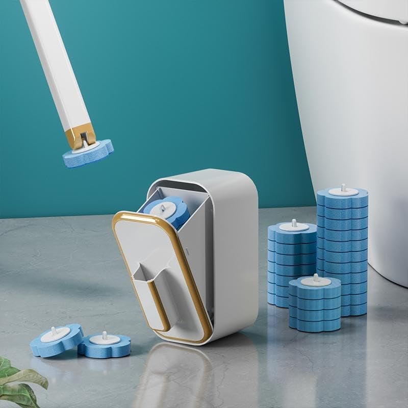 📢📢50 000+ VERKAUFT!🚽💦Innovatives Einweg-Toilettenbürstenset zur Wandmontage✨