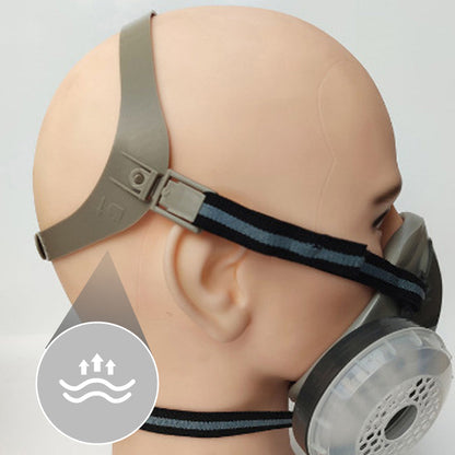 💎 40% RABATT! ⛑️ Aktivkohle-Anti-Staub-Doppeltank-Gasmaske – Doppelfilter, Gas- & Partikelschutz, inkl. Schutzbrille 🔥