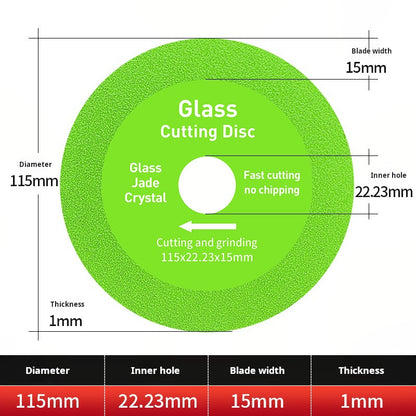 🎁 Mehr kaufen – mehr erhalten!🎉Diamant-Trennscheiben 100mm – Flachschleifend für Fliesen, Marmor, Keramik & Schiefer