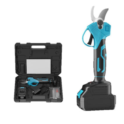 ELEKTRISCHE GARTENSCHEERE - Akku & 10mm Schnittkapazität, 2h Schnellladung, Ergonomisch für Garten und Obstgarten 🌿🔋