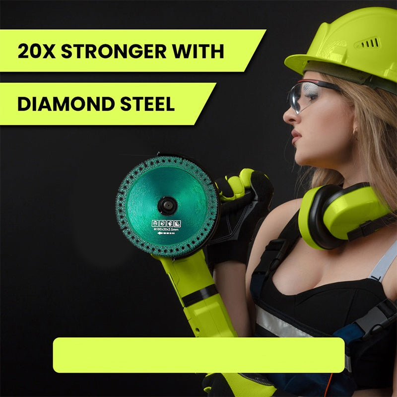 Multifunktionales Diamant-Sägeblatt für Winkelschleifer