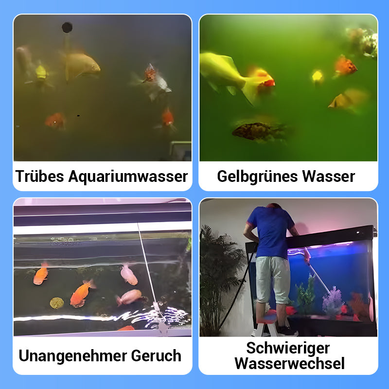 ♻️💧Leistungsstarke Wasserreinigungstablette für Aquarien