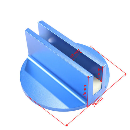 🌞SUPER-SOMMER-ANGEBOTE 🔥Wagenheber-Unterlage mit Schlitz – universell magnetisch, Rahmenschienenschutz