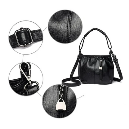 📢📢58 % Rabatt!! ⏰Damen Plissee-Handtasche aus weichem Material – Vielseitig tragbar als Hand-, Schulter- oder Umhängetasche 👜✨