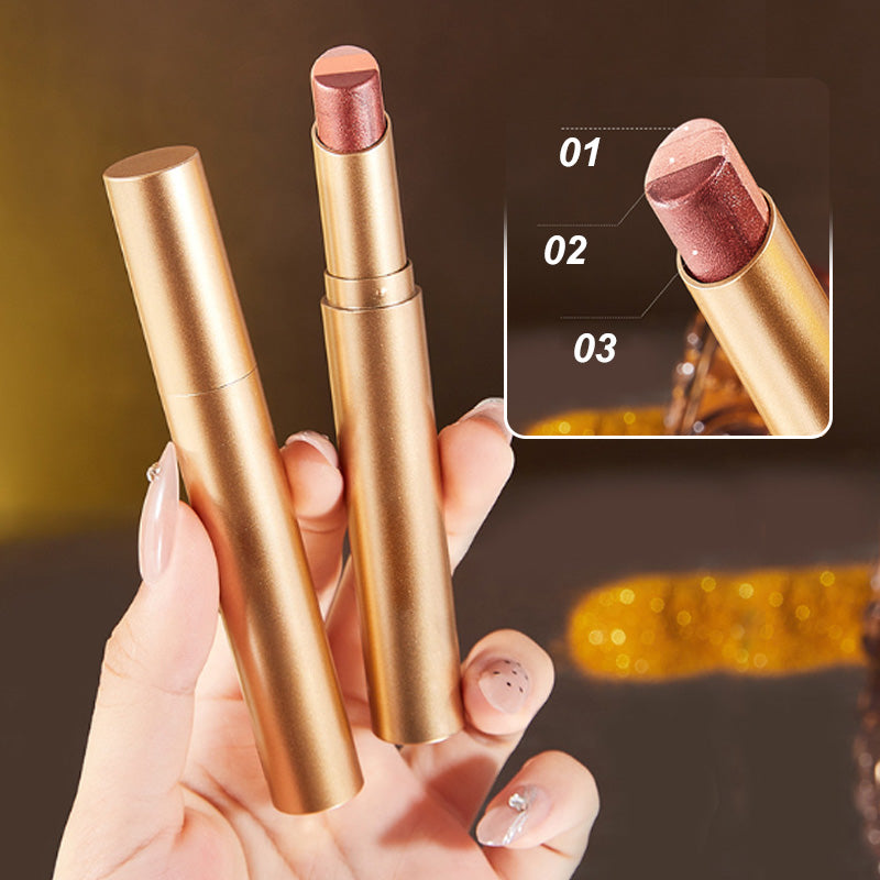 💄✨3 Farben in einem Stift – Kreiere mühelos vielfältige Augenblicks-Looks! 🎨🌟 Professionelle Qualität, langanhaltend & vegan.