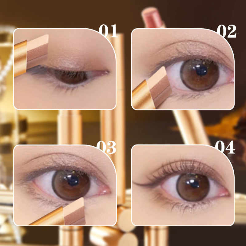 💄✨3 Farben in einem Stift – Kreiere mühelos vielfältige Augenblicks-Looks! 🎨🌟 Professionelle Qualität, langanhaltend & vegan.