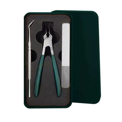 🔥2026 heißer Verkauf🔥✨Anti-Splash 25 ° Slant Edge Nagel Clipper 3-teiliges Set