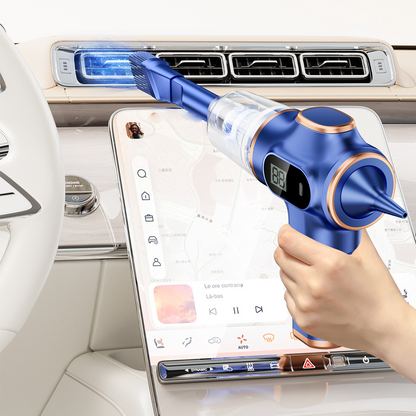 🔋✨ Kabelloser Handstaubsauger mit Saug- & Blasfunktion – Leistungsstark, Vielseitig Einsetzbar & Einfache Leerung 🏎️