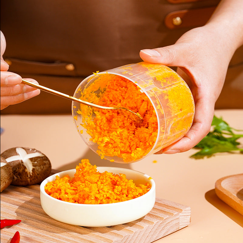 🔥Heißer Verkauf 50 % Rabatt🔥Elektrischer Lebensmittelzerkleinerer Knoblauchpresse