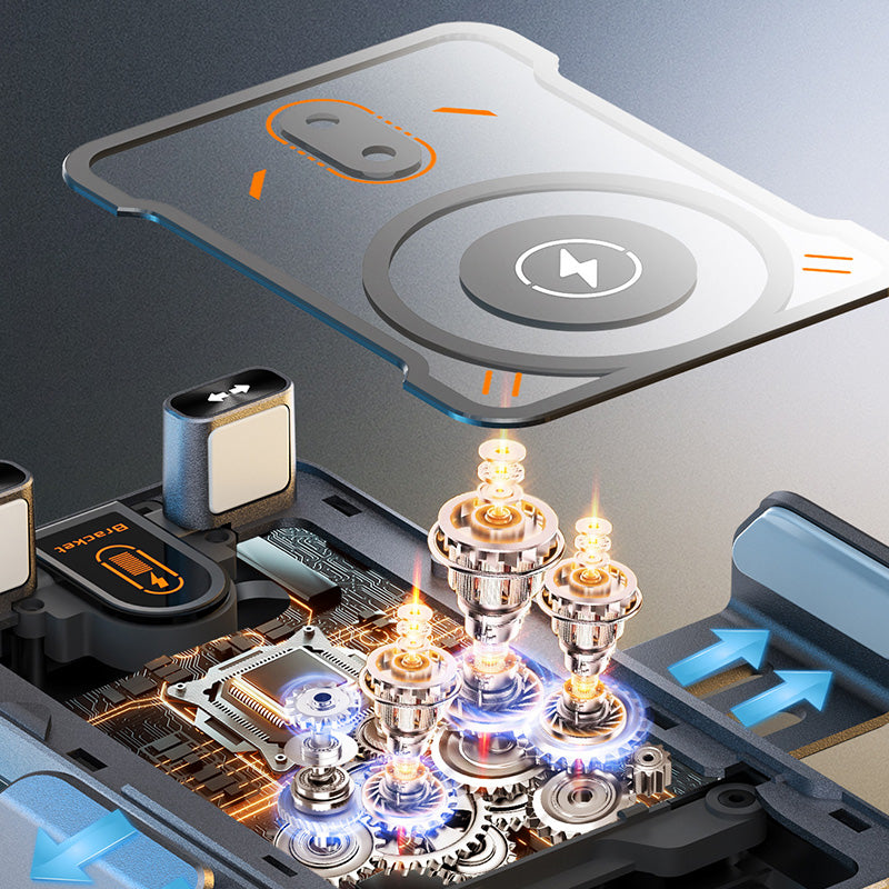 🔥Die neueste Smart-Technologie von 2026🔥Intelligente elektrische drehbare Autohalterung für Quer- und Hochformat