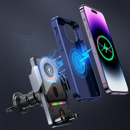 🔥Die neueste Smart-Technologie von 2026🔥Intelligente elektrische drehbare Autohalterung für Quer- und Hochformat