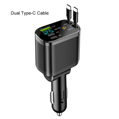 🚗 60 % RABATT! ✨ Schnellladegerät für das Auto mit Sternenhimmel-Ambientebeleuchtung – modern und praktisch 🌟