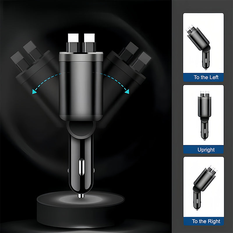 🚗 60 % RABATT! ✨ Schnellladegerät für das Auto mit Sternenhimmel-Ambientebeleuchtung – modern und praktisch 🌟