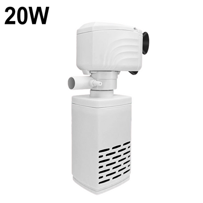 3-in-1-Filter für Aquarien – Filtration, Sauerstoffierung und Wasserpumpung
