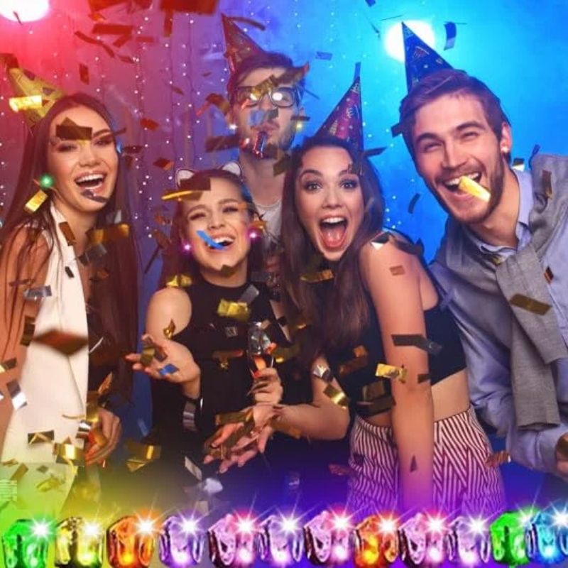 ✨ LETZTER TAG VERKAUF 50% RABATT ✨Stylische LED-leuchtende Kronenohrringe