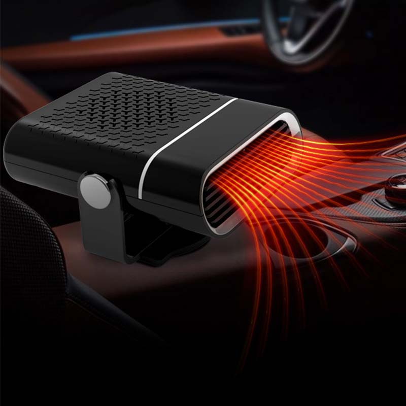 2-in-1 Tragbare Autheizung - 360° Drehung & Doppelspannung (12V/24V) für Schnelles Entfrosten und Heizen 🚗❄️